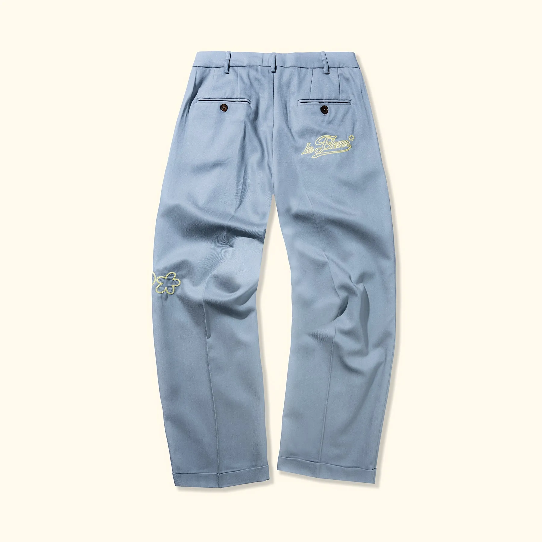 Chainstitch Trousers Blue sold by GOLF le FLEUR* product image thumbnail 2
