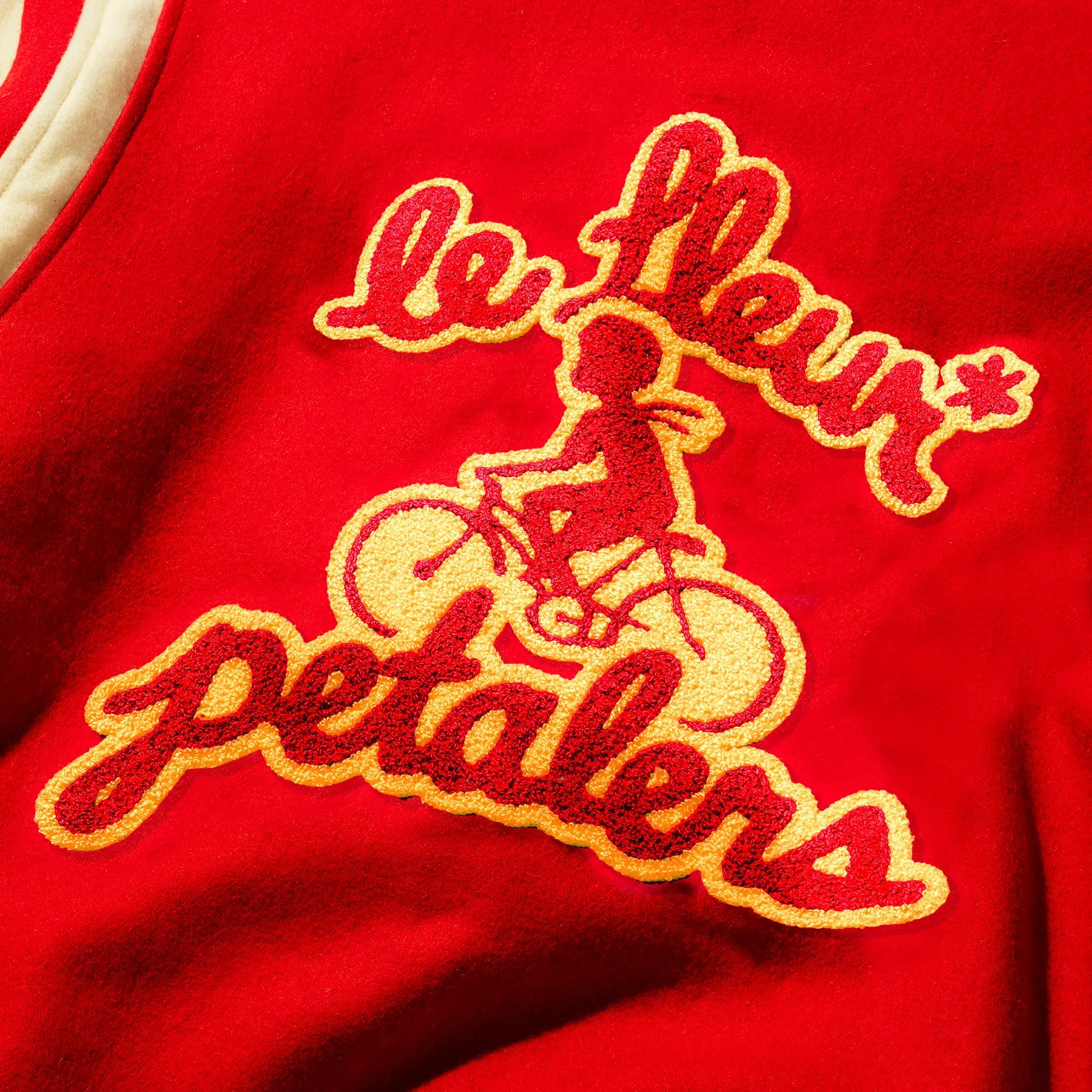 Petalers Varsity Jacket Red sold by GOLF le FLEUR* product image thumbnail 5