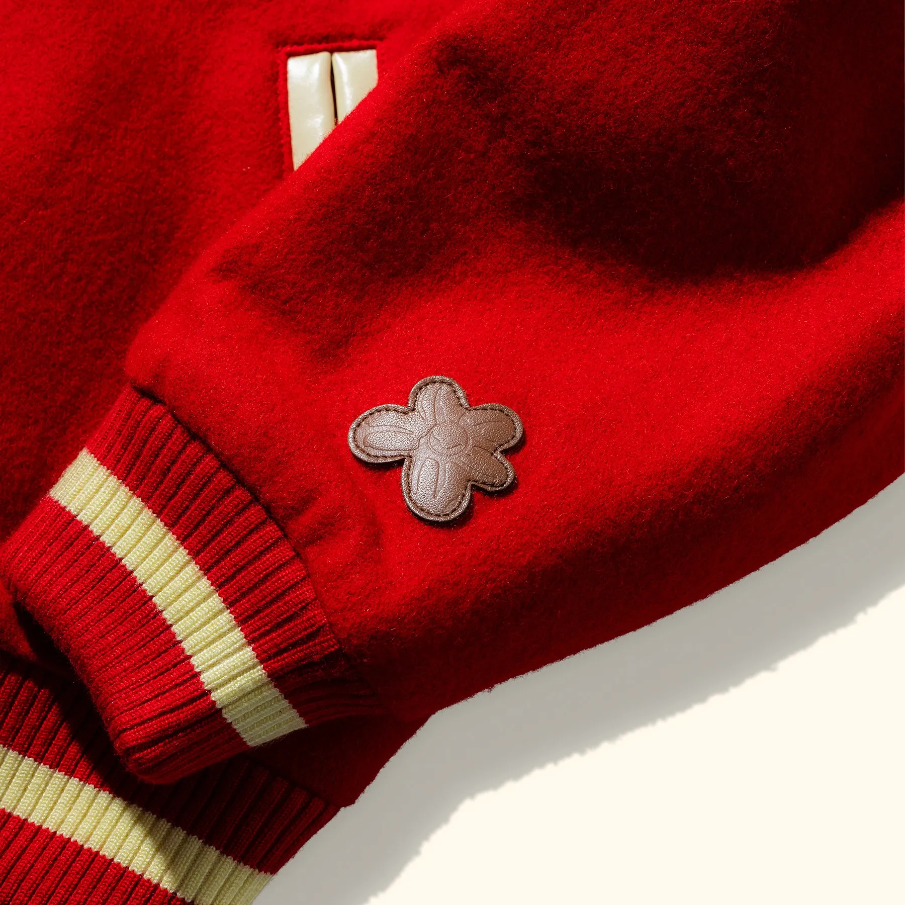 Petalers Varsity Jacket Red sold by GOLF le FLEUR* product image thumbnail 4