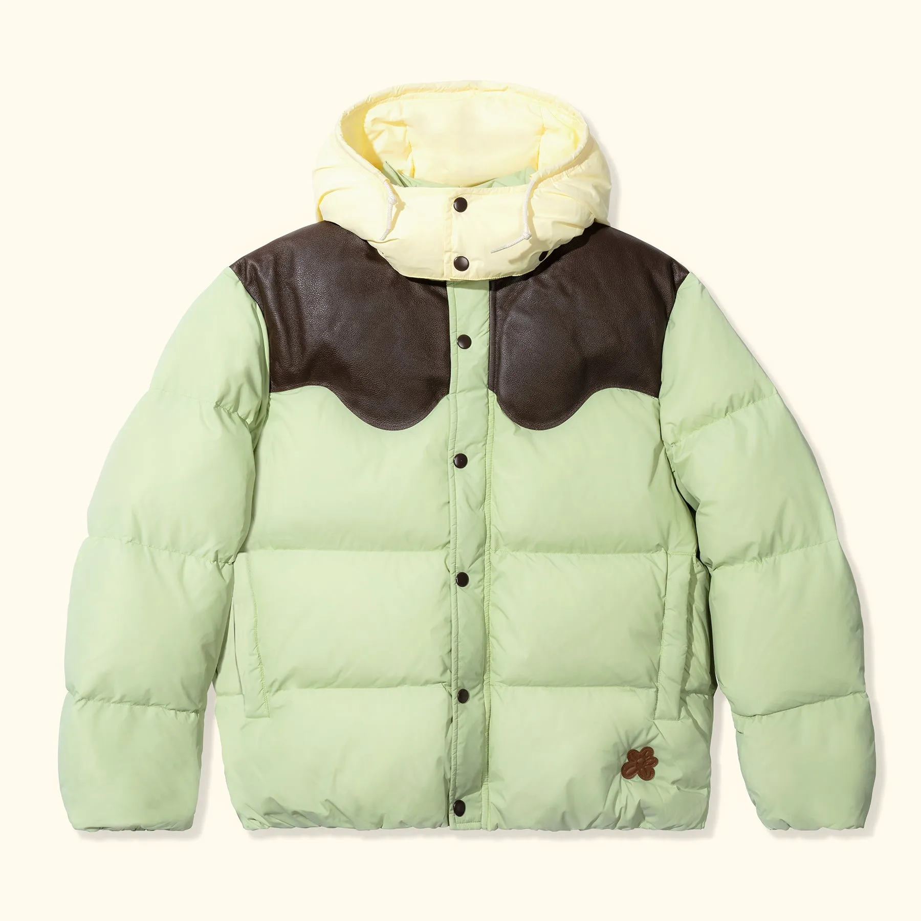 Leather Puffer Jacket sold by GOLF le FLEUR*