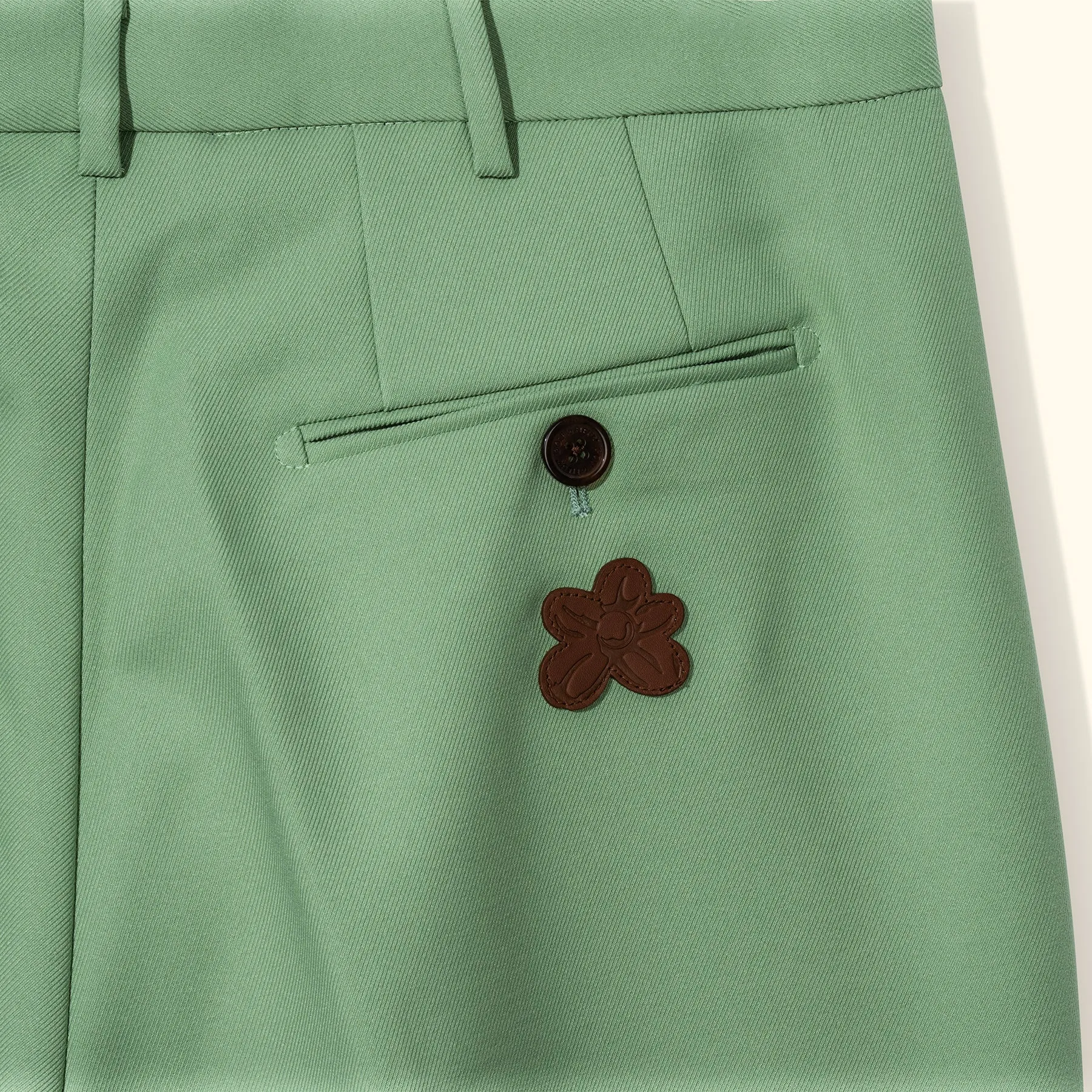Double Pleated Trousers Drab Green sold by GOLF le FLEUR* product image thumbnail 3