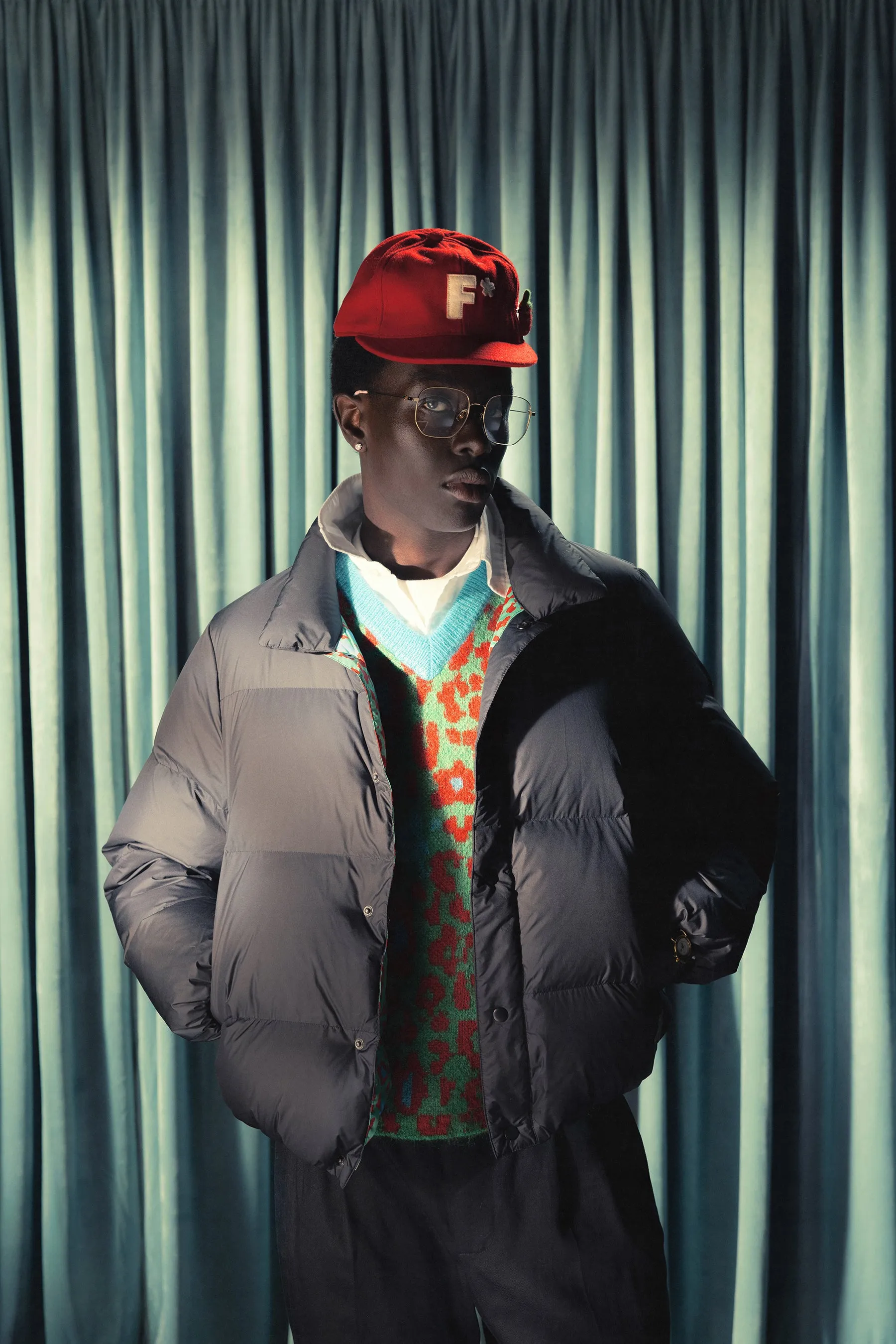 Fleur Camo Sweater Vest RGB sold by GOLF le FLEUR* product image thumbnail 4