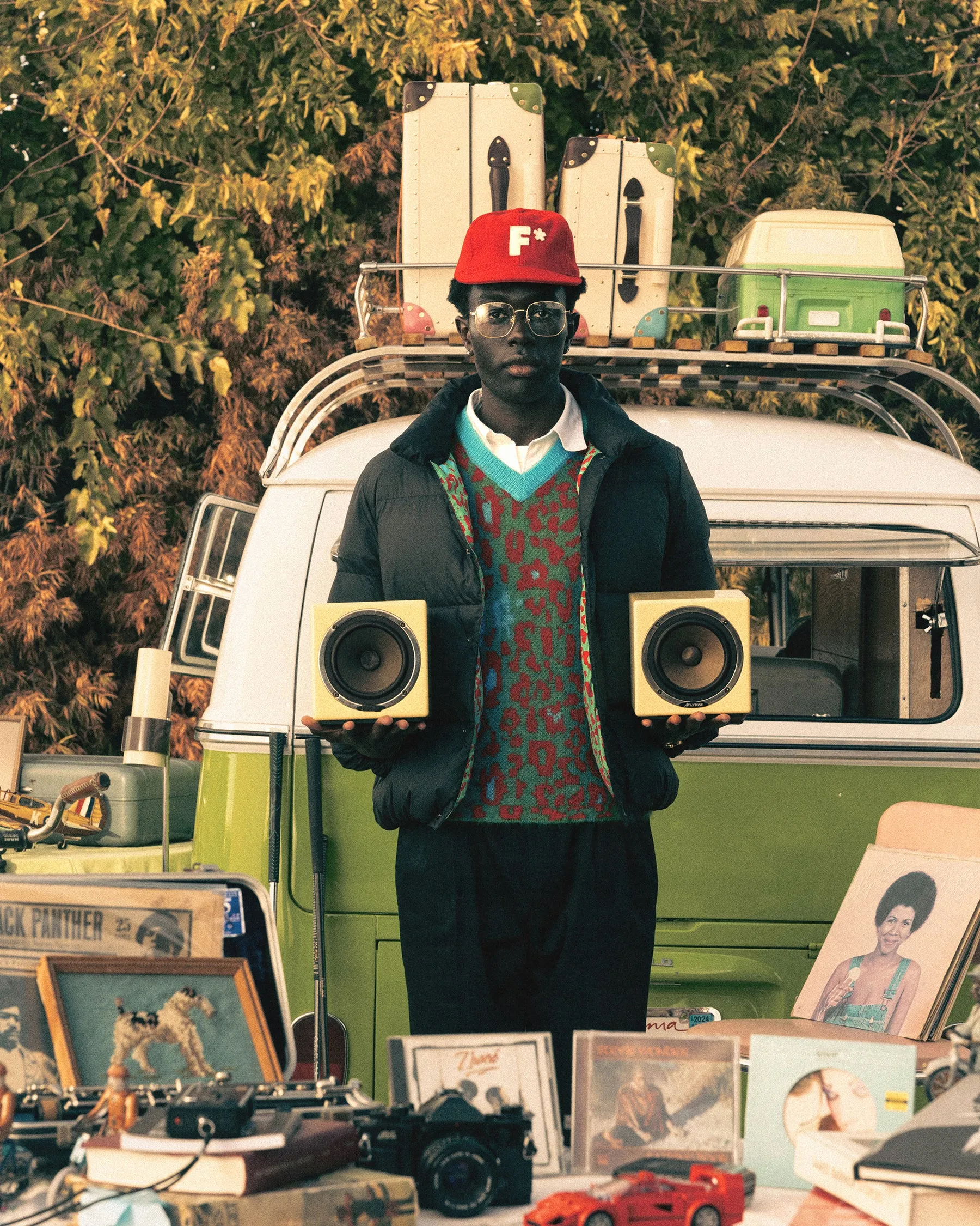 Fleur Camo Sweater Vest RGB sold by GOLF le FLEUR* product image thumbnail 5