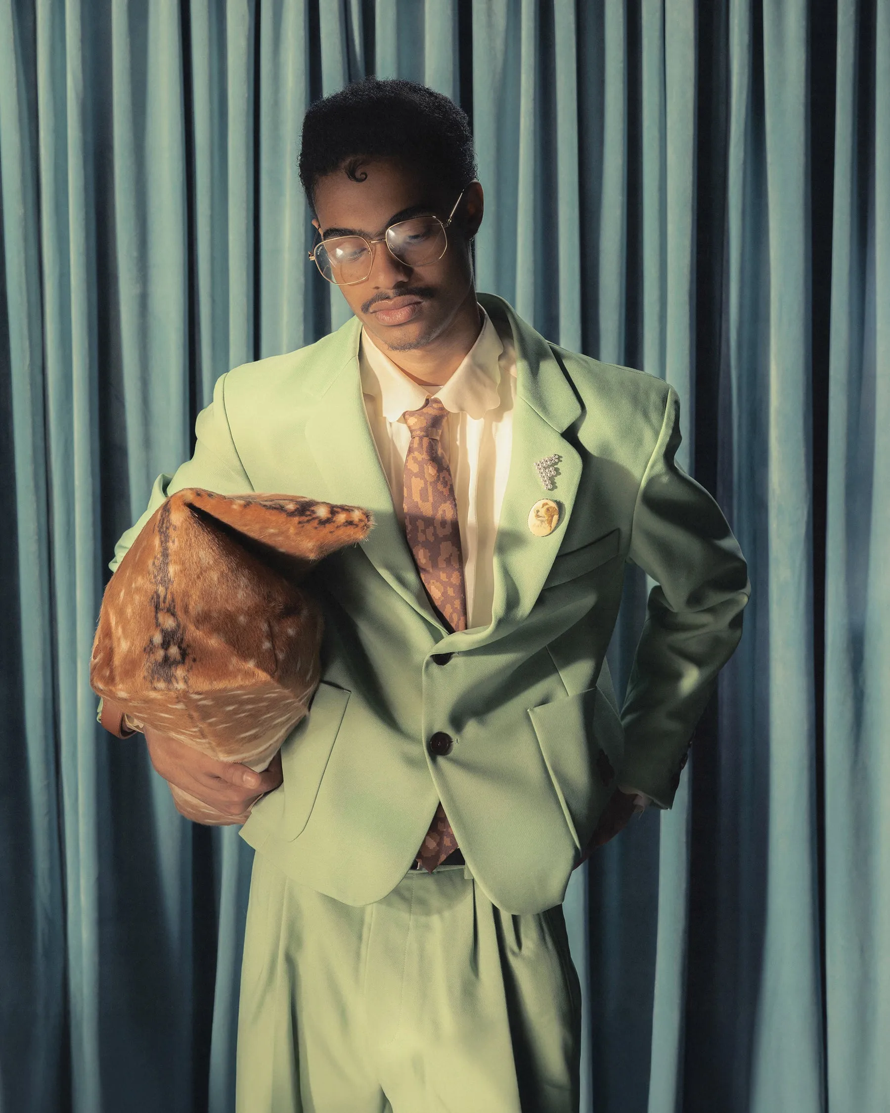 Satin Long-Sleeve Cream sold by GOLF le FLEUR* product image thumbnail 4