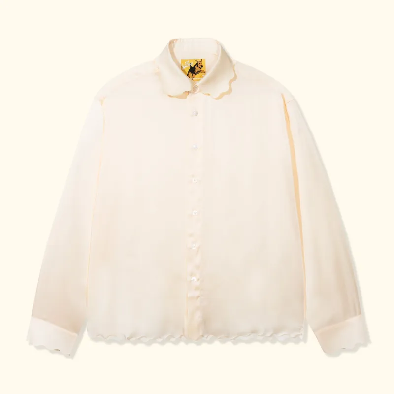 Satin Long-Sleeve Cream sold by GOLF le FLEUR*