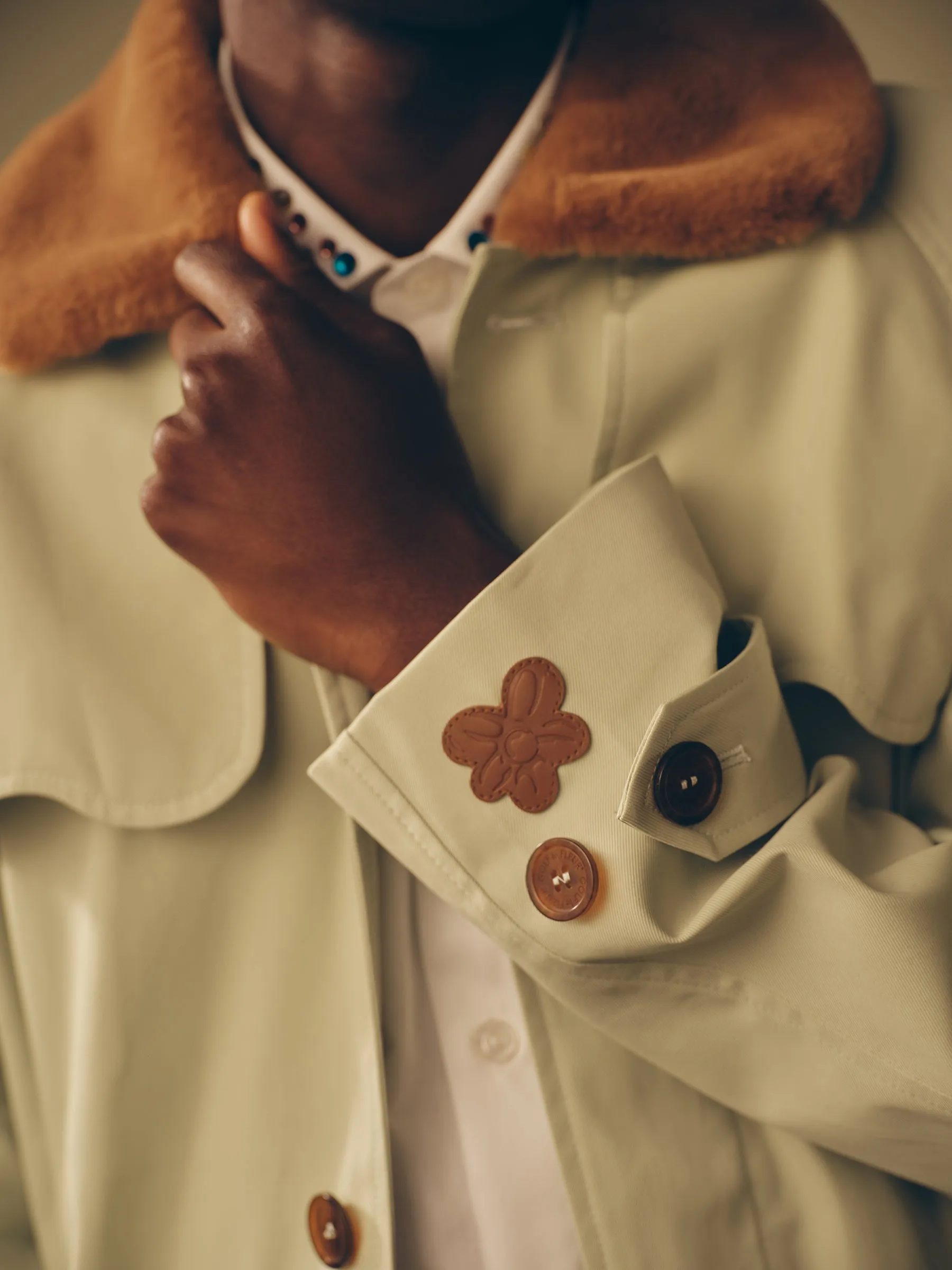 Nylon Trench Coat sold by GOLF le FLEUR* product image thumbnail 5