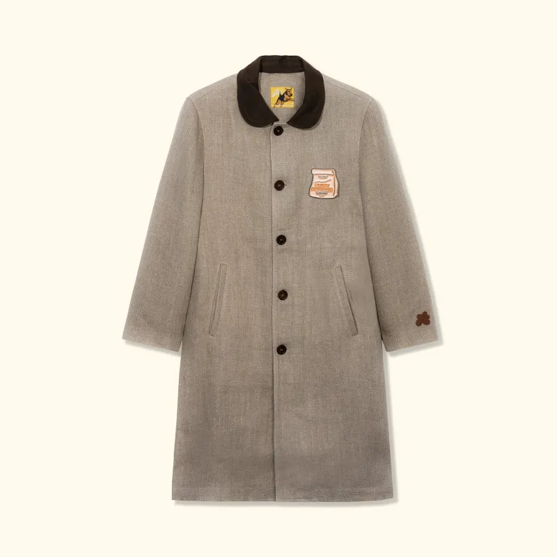 Burlap Overcoat sold by GOLF le FLEUR*