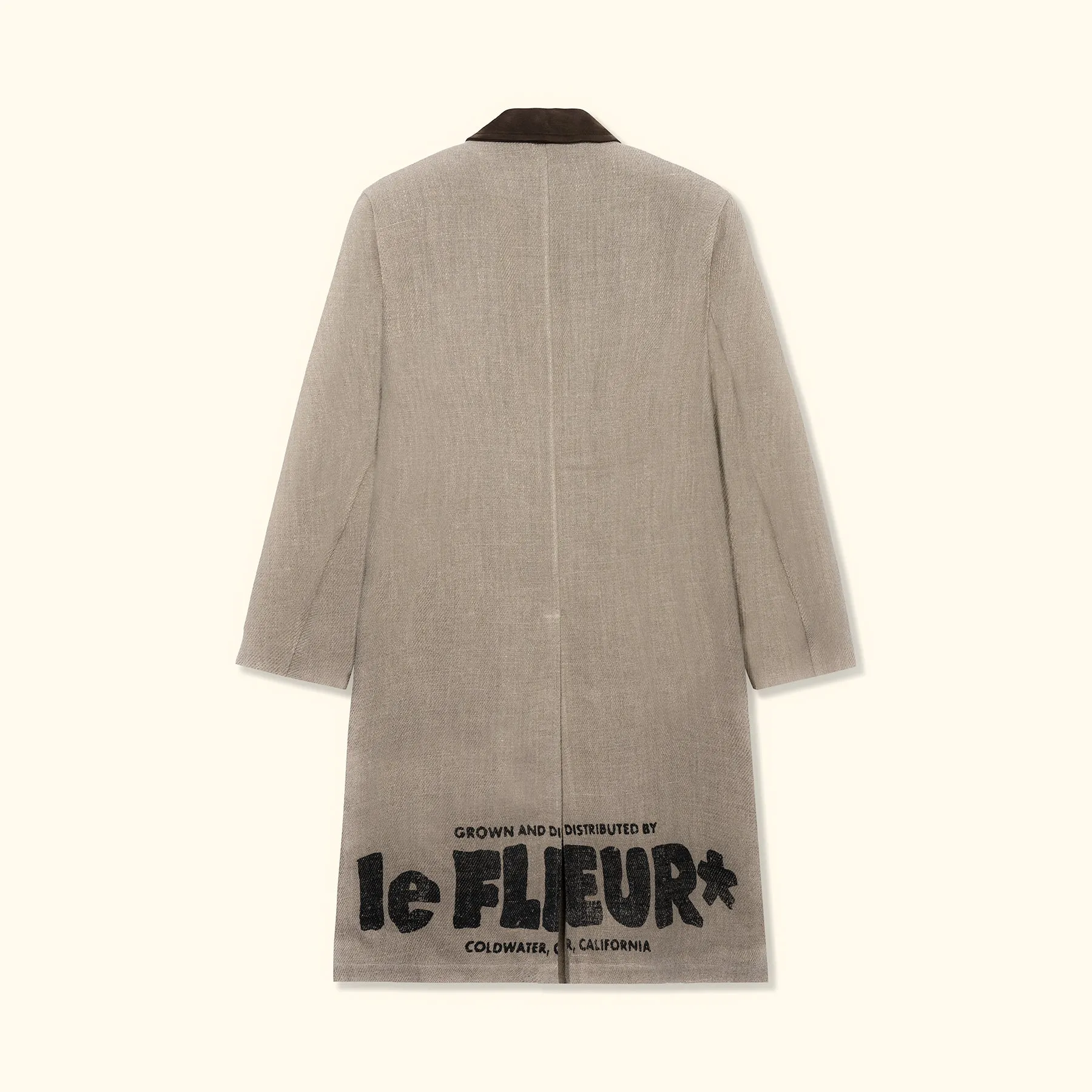 Burlap Overcoat sold by GOLF le FLEUR* product image thumbnail 2