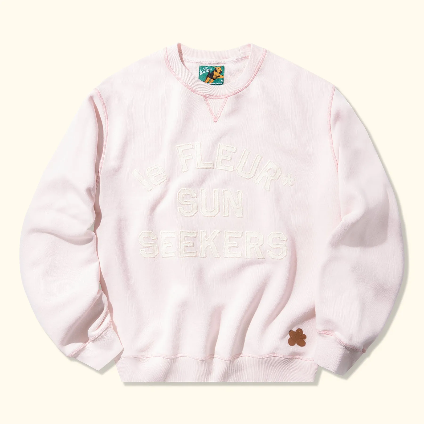 Sunseeker Crewneck Pink sold by GOLF le FLEUR*