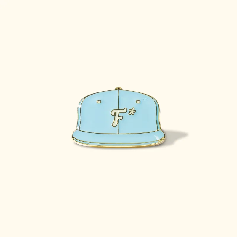 F* Hat Pin Blue made by GOLF le FLEUR*