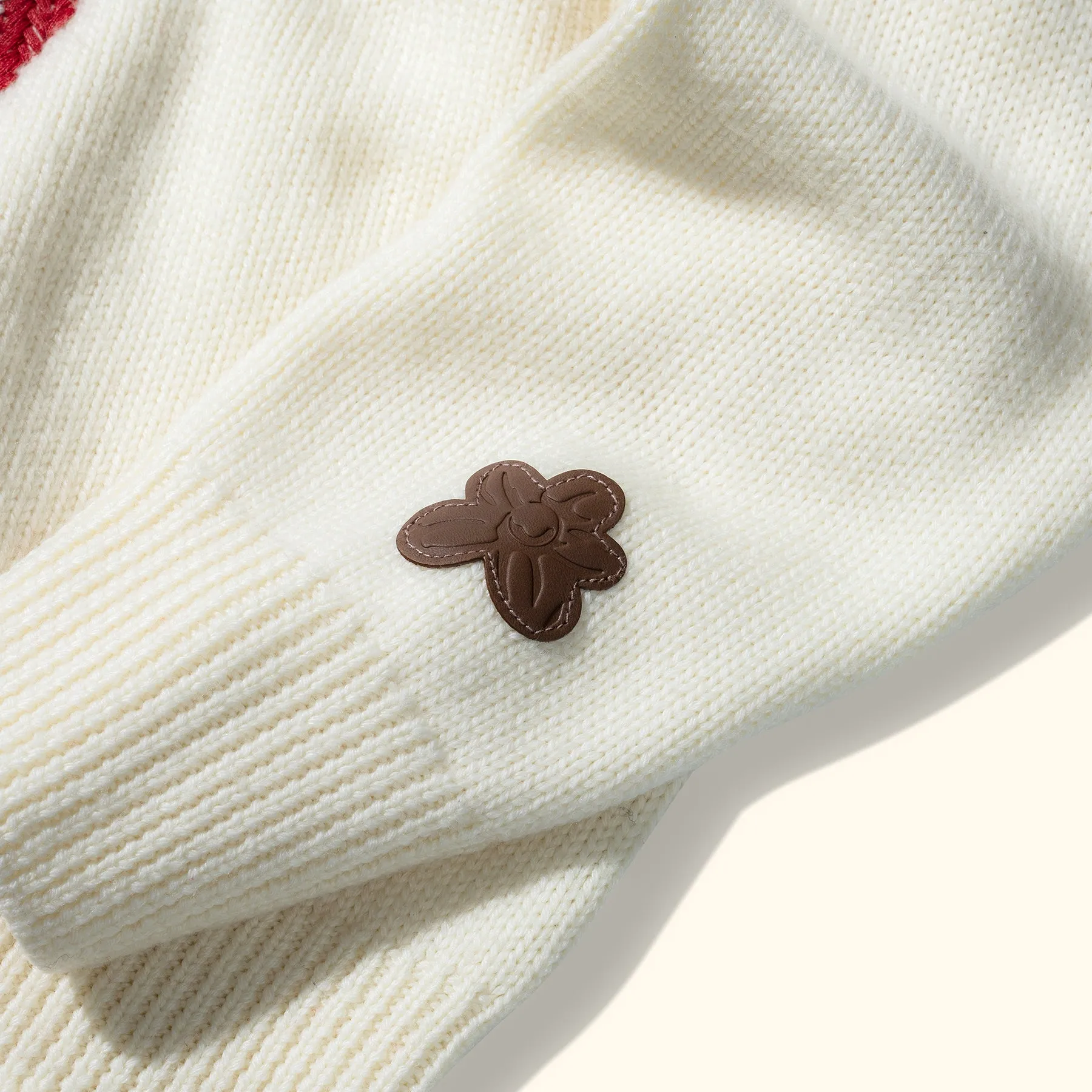 Crest Sweater Cream sold by GOLF le FLEUR* product image thumbnail 3