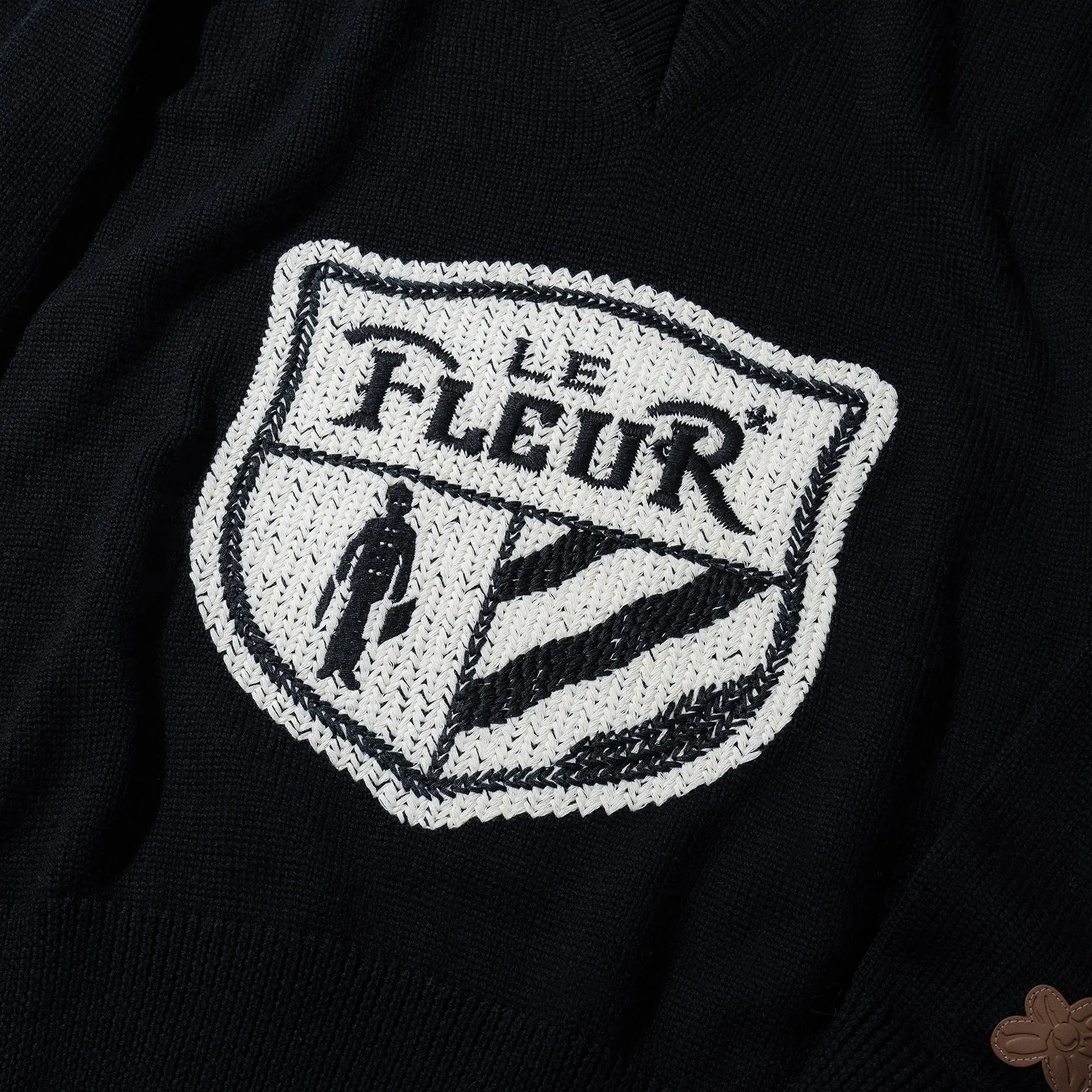Crest Sweater Black sold by GOLF le FLEUR* product image thumbnail 2