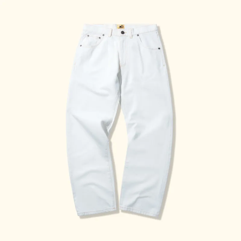 Wavy Pocket Jeans Light Wash sold by GOLF le FLEUR*
