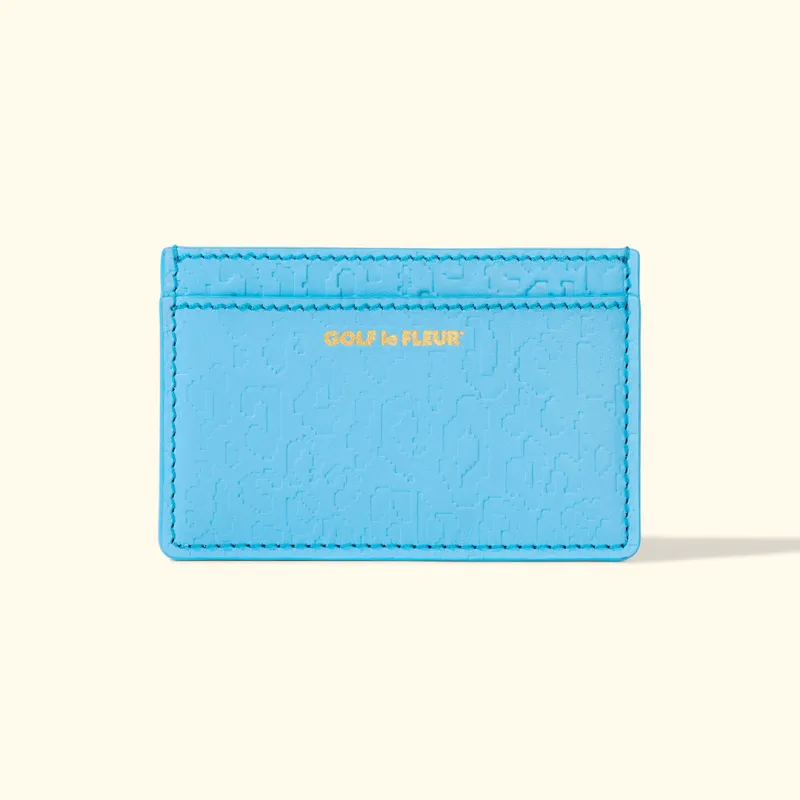 Fleur Camo Cardholder Blue sold by GOLF le FLEUR*