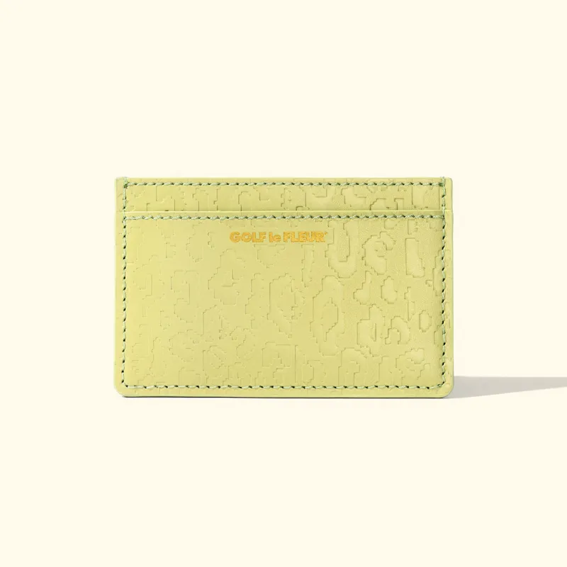 Fleur Camo Cardholder Mint sold by GOLF le FLEUR*