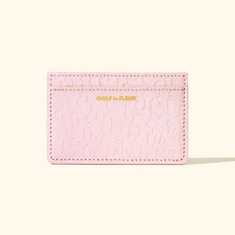 Fleur Camo Cardholder Pink sold by GOLF le FLEUR*