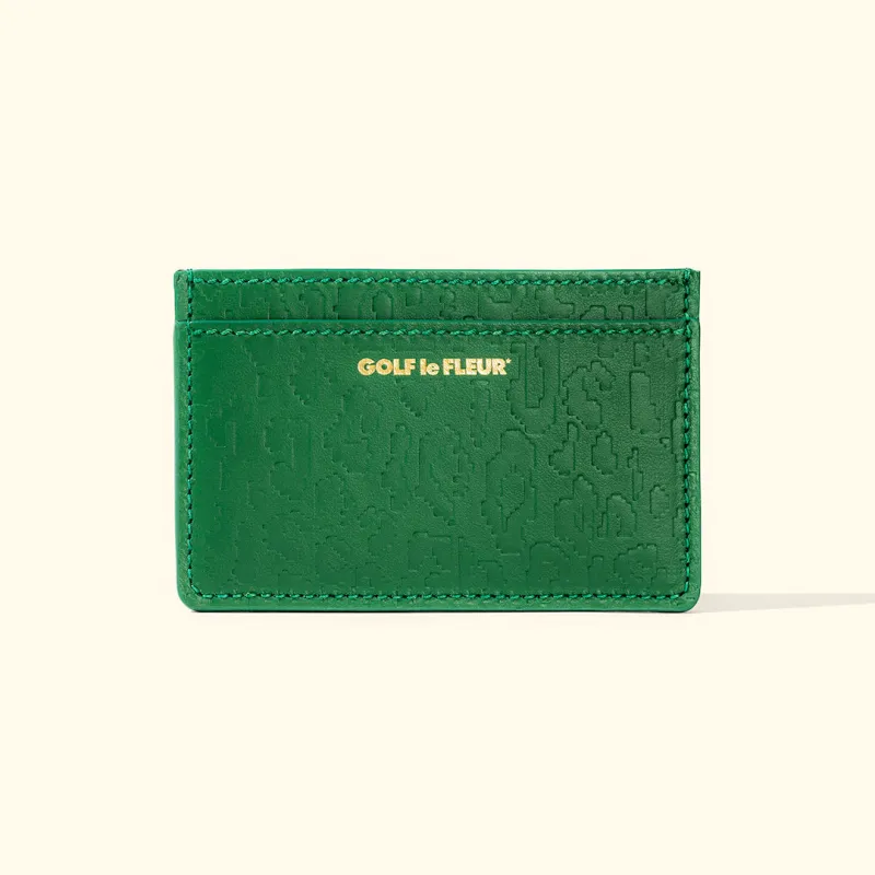 Fleur Camo Cardholder Green sold by GOLF le FLEUR*