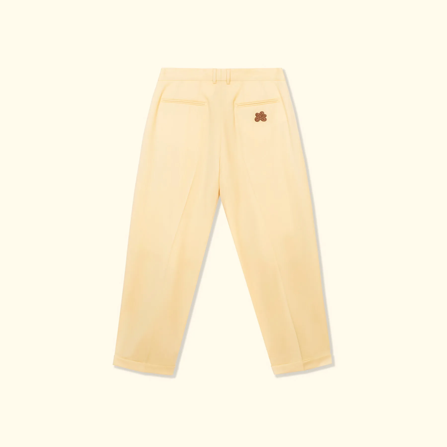 Double Pleated Trousers Cream sold by GOLF le FLEUR* product image thumbnail 2