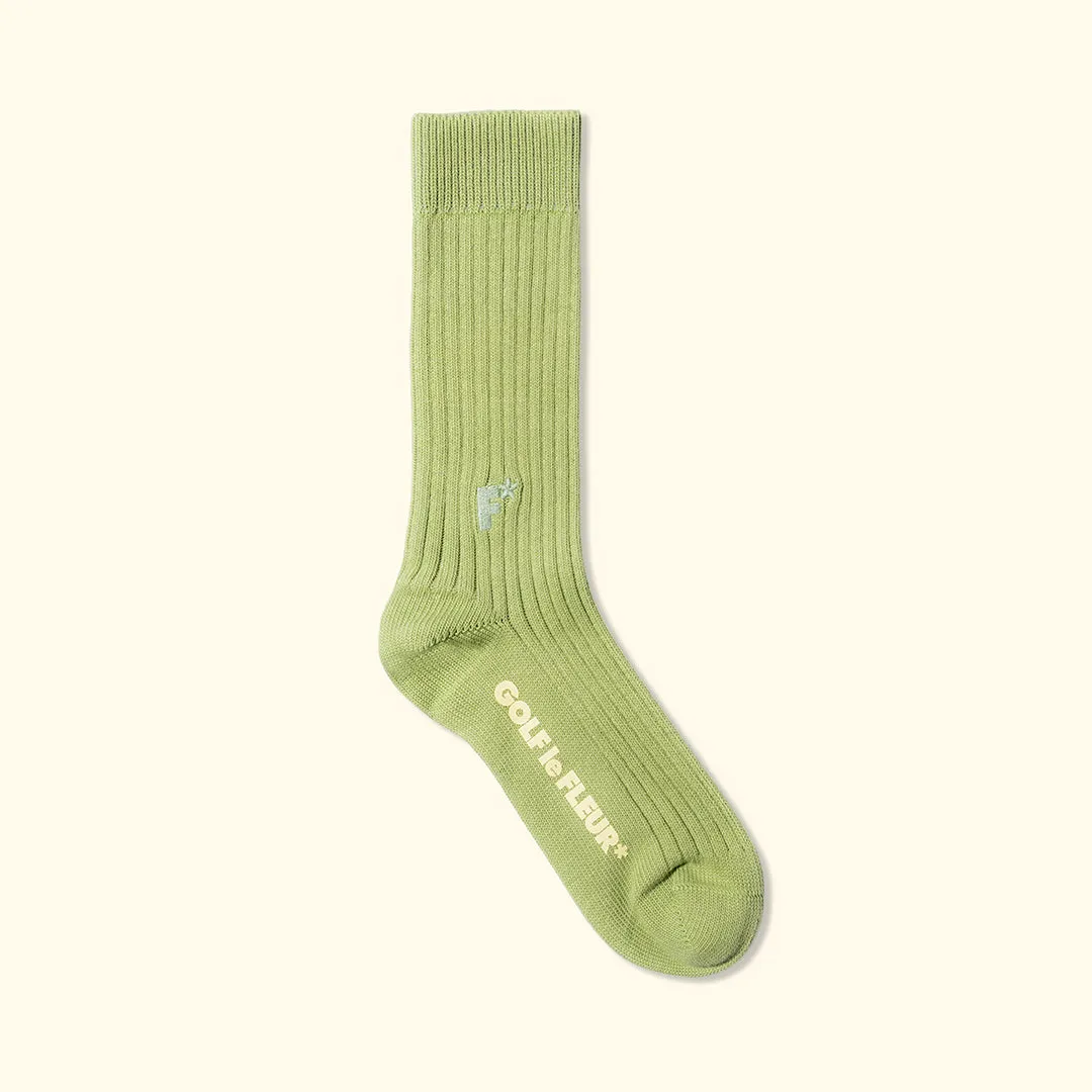 Ivy F* Socks Green sold by GOLF le FLEUR*