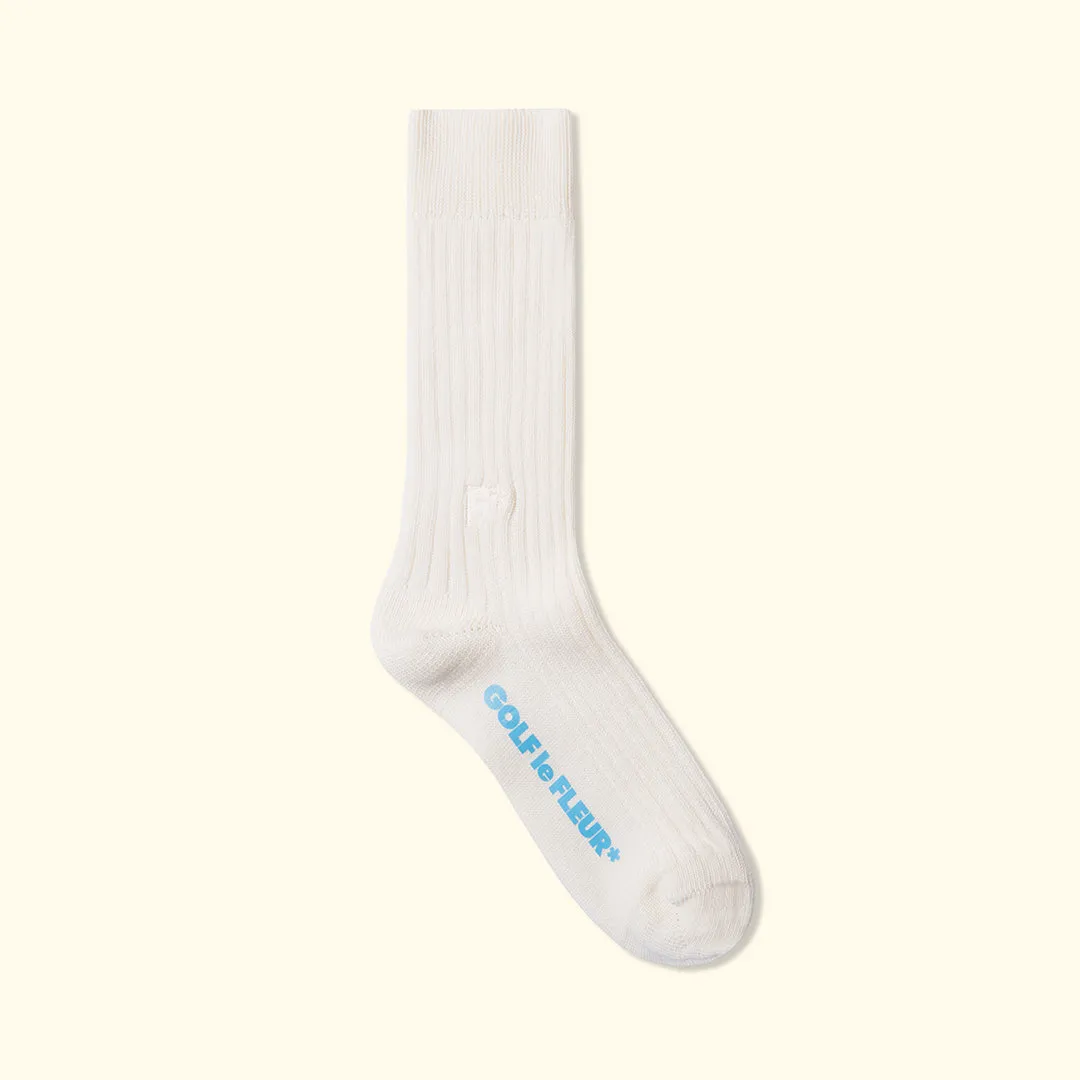 Ivy F* Socks Cream sold by GOLF le FLEUR*