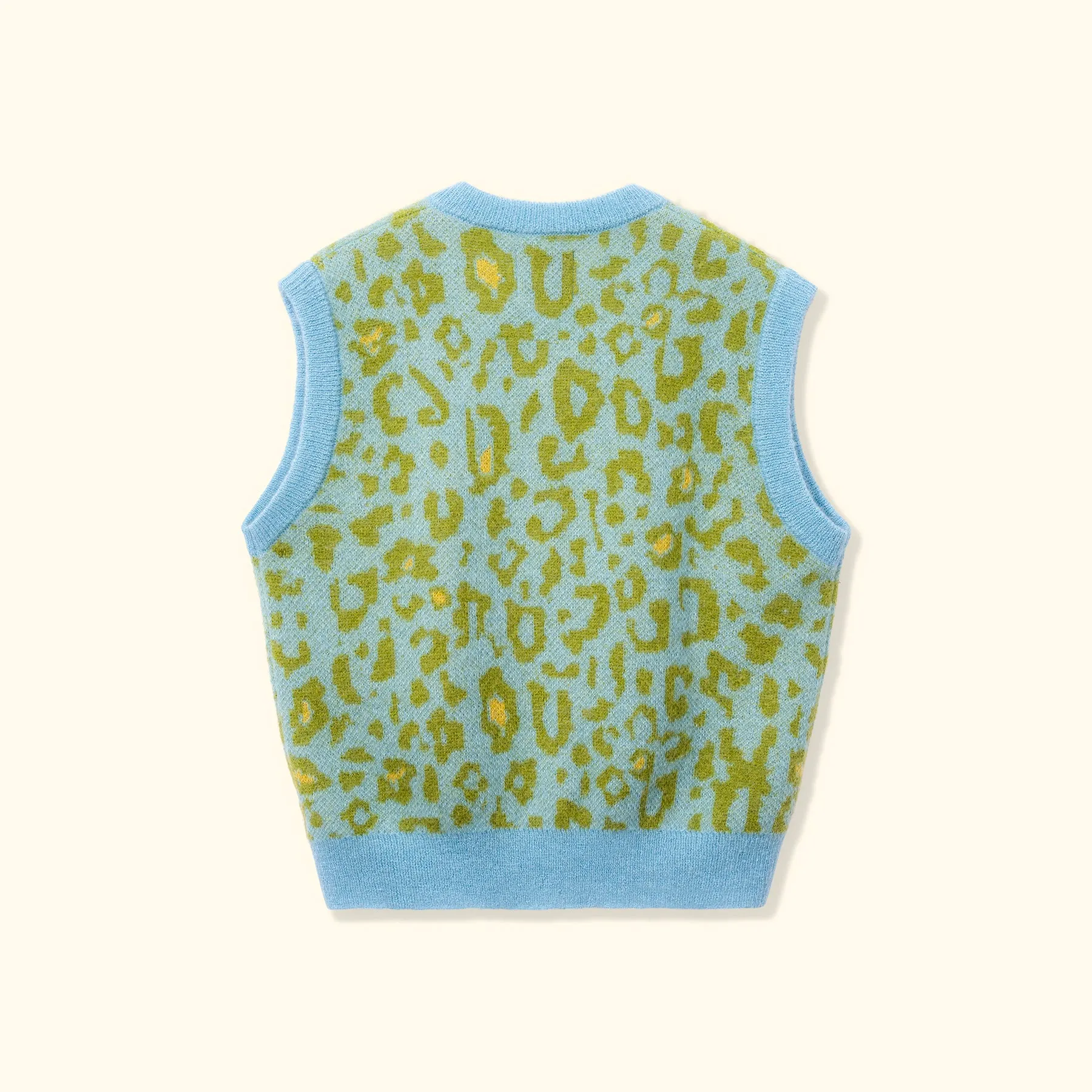 Fleur Camo Sweater Vest Blue/Green sold by GOLF le FLEUR* product image thumbnail 2