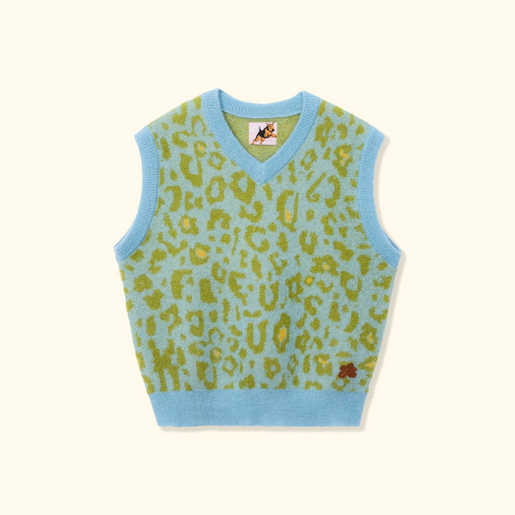 Fleur Camo Sweater Vest Blue/Green sold by GOLF le FLEUR*