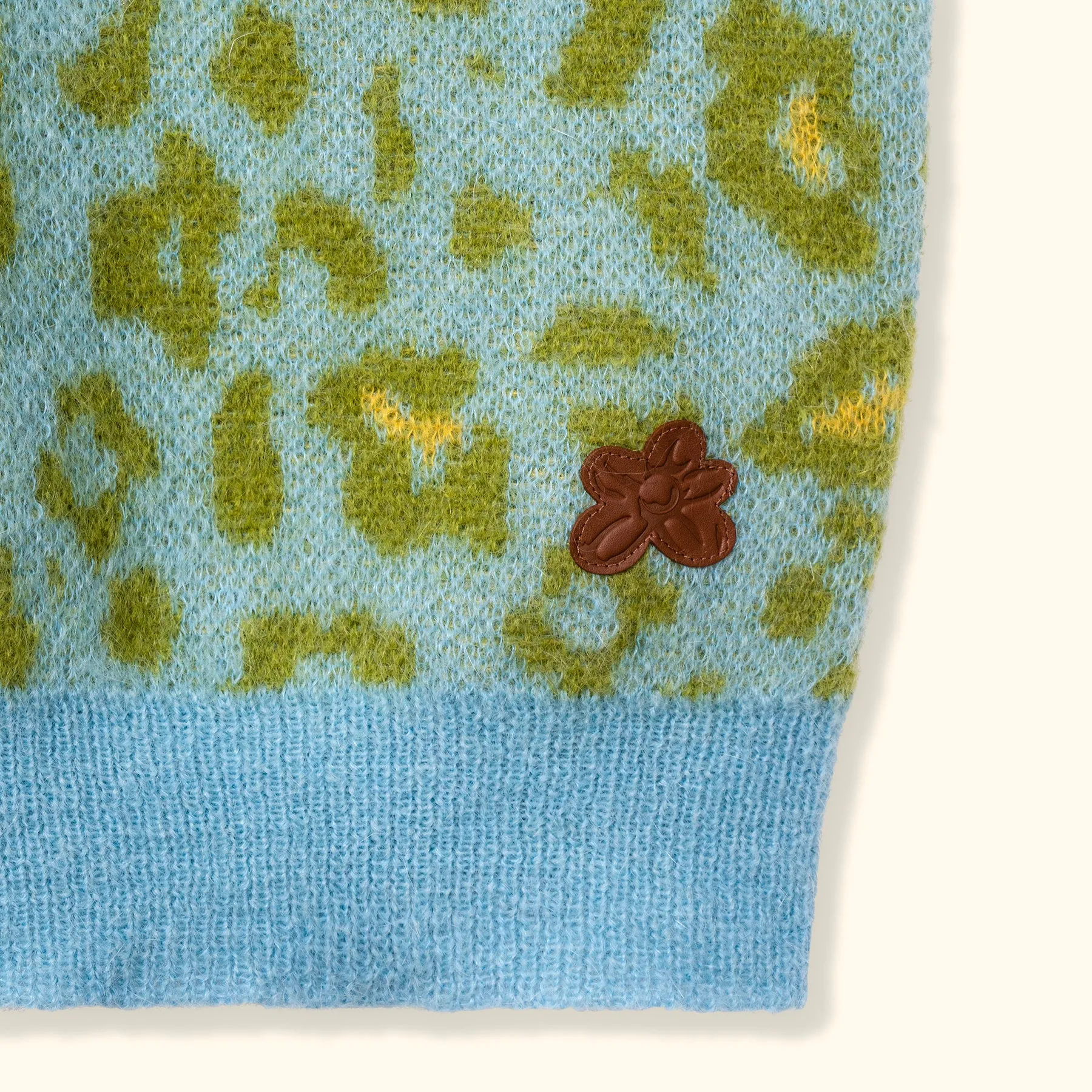 Fleur Camo Sweater Vest Blue/Green sold by GOLF le FLEUR* product image thumbnail 3