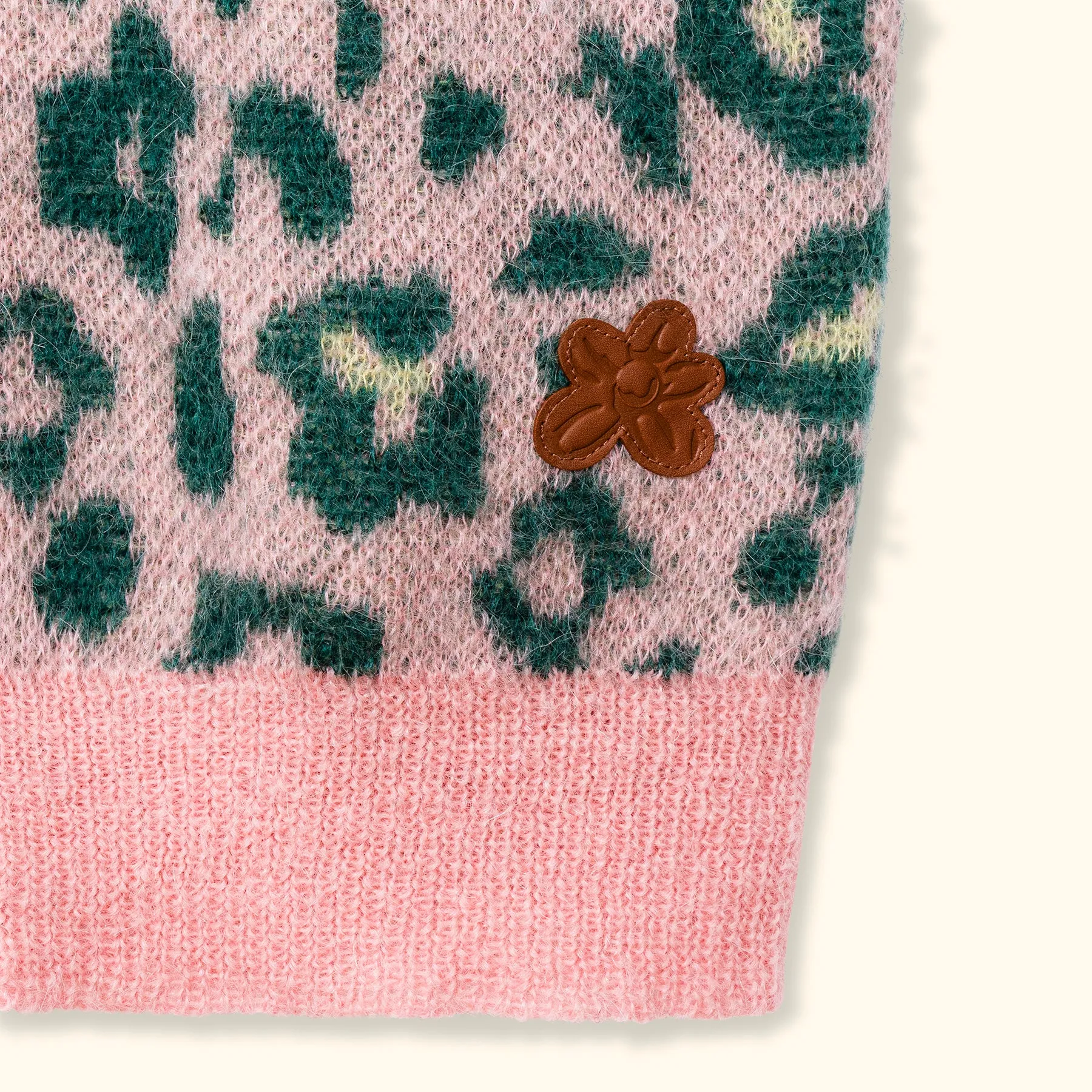 Fleur Camo Sweater Vest Pink/Green sold by GOLF le FLEUR* product image thumbnail 3