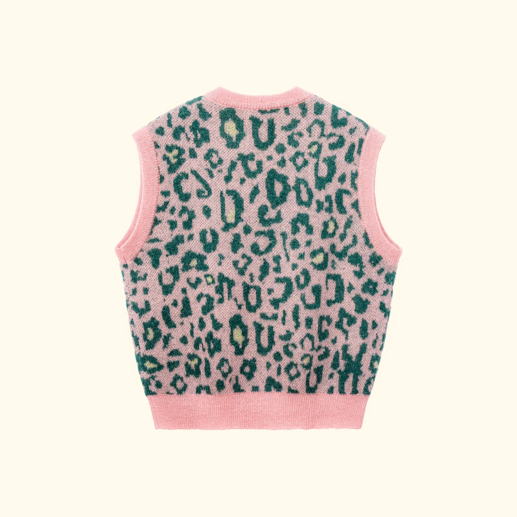 Fleur Camo Sweater Vest Pink/Green sold by GOLF le FLEUR* product image thumbnail 2