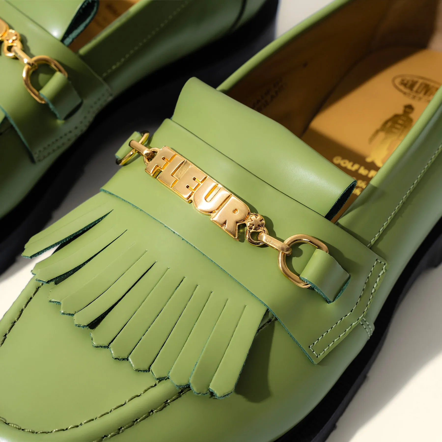 Chain Loafers Green sold by GOLF le FLEUR* product image thumbnail 2