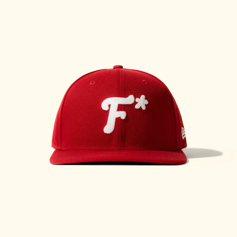 F* Fitted Hat Red sold by GOLF le FLEUR*