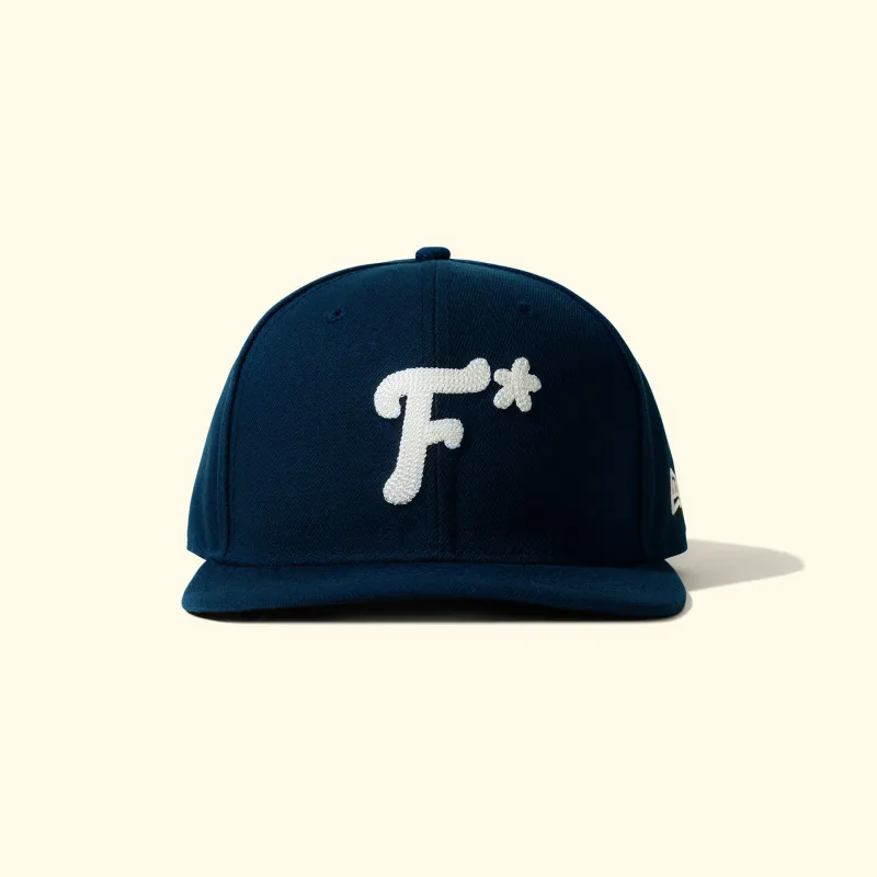 F* Fitted Hat Navy sold by GOLF le FLEUR*