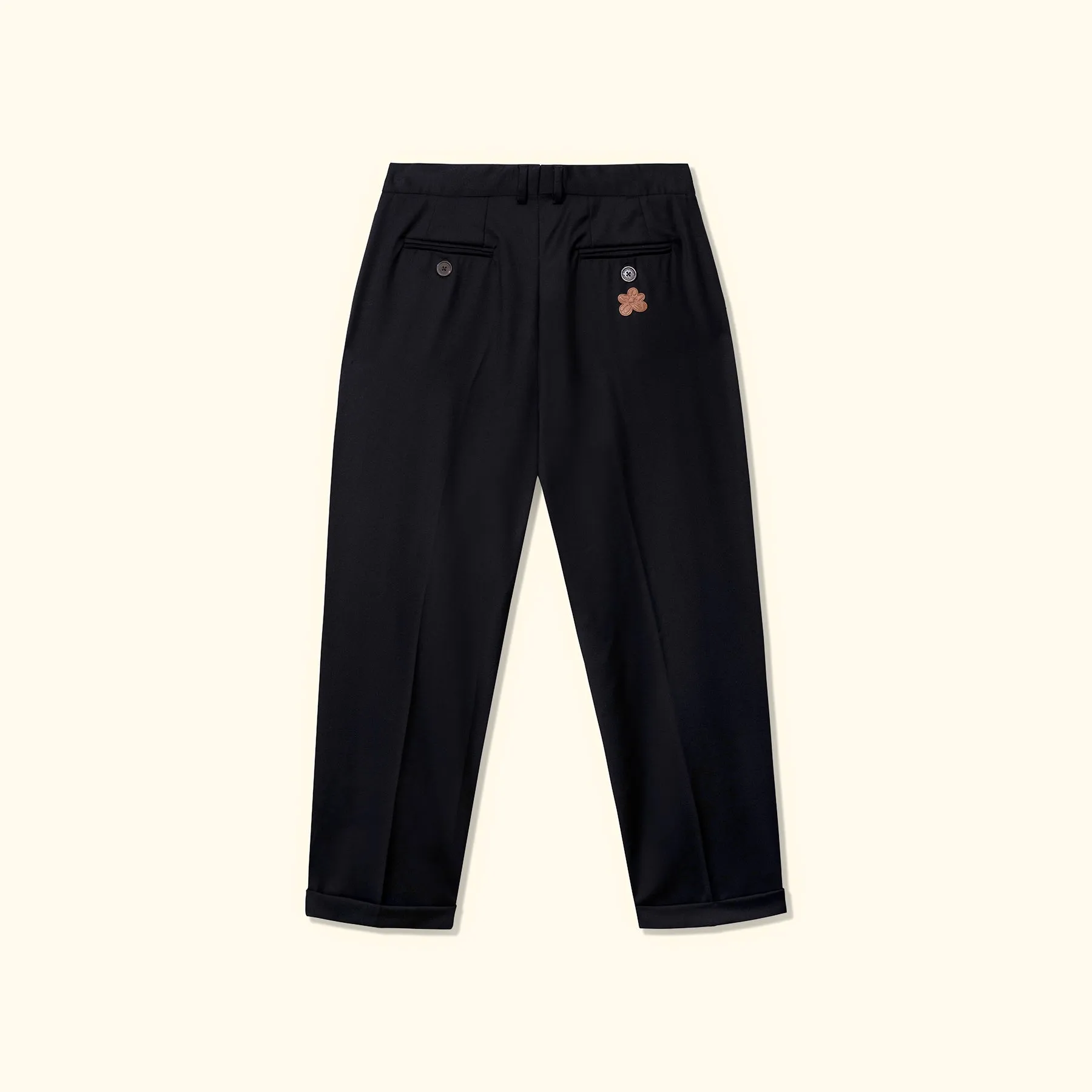 Double Pleated Trousers Black sold by GOLF le FLEUR* product image thumbnail 2