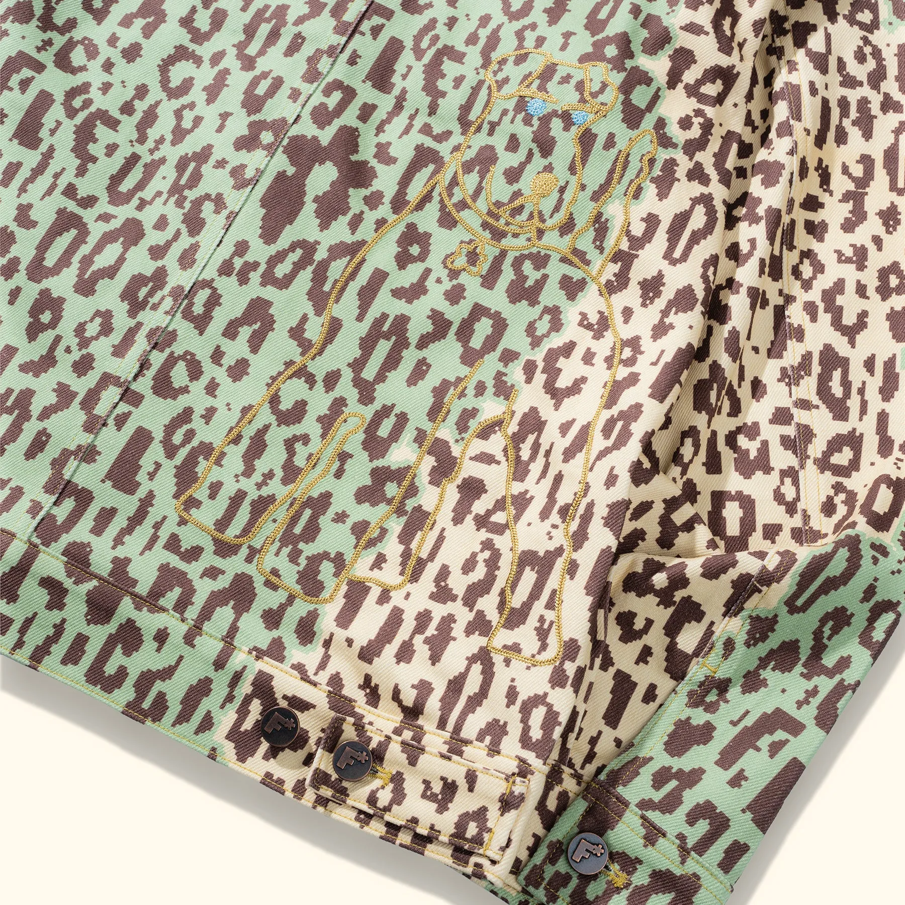 Darryl Chore Jacket Fleur Camo sold by GOLF le FLEUR* product image thumbnail 5