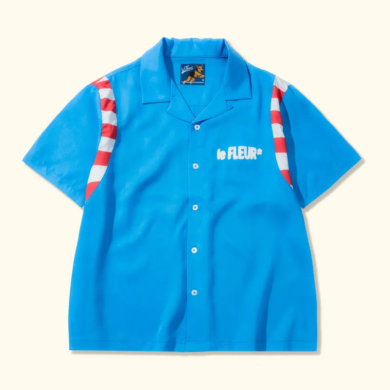 Darryl Club Shirt Blue sold by GOLF le FLEUR*