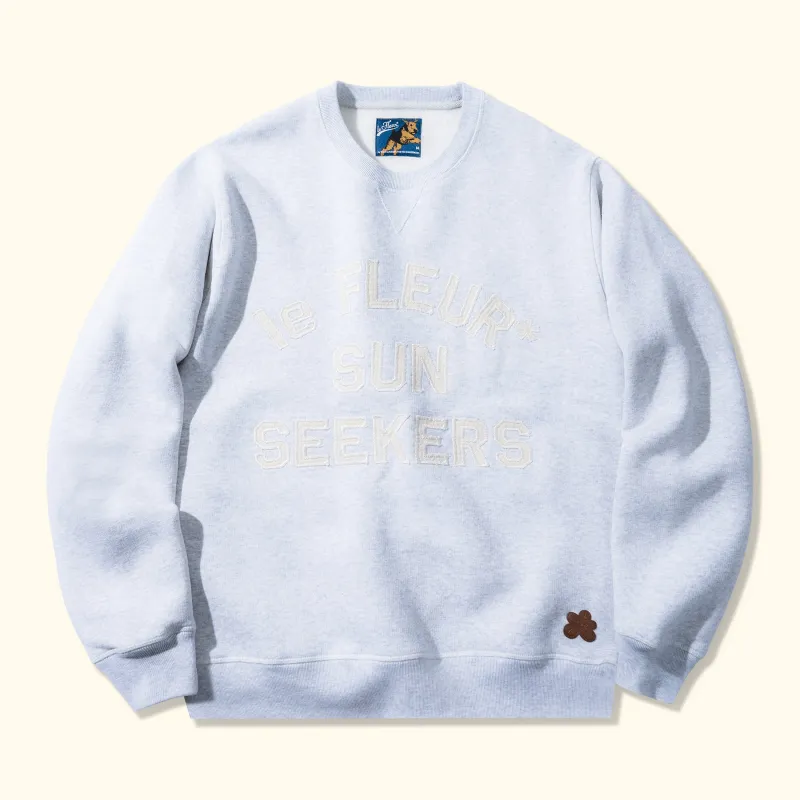 Sunseeker Crewneck Grey sold by GOLF le FLEUR*