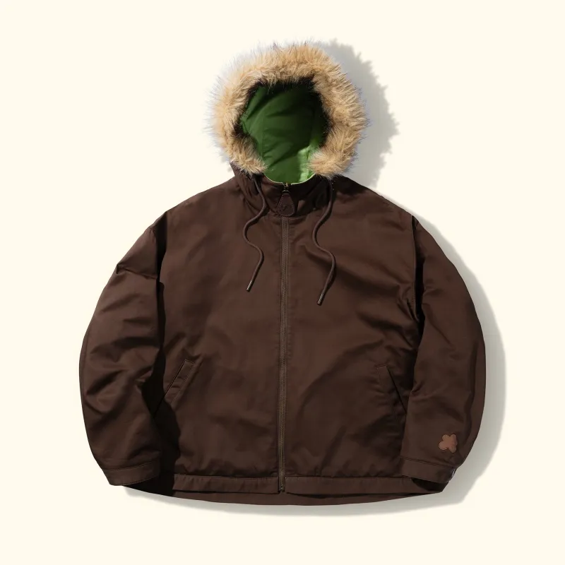 Reversible Fur Hooded Jacket sold by GOLF le FLEUR*