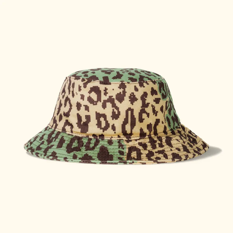 Fleur Camo Bucket Hat Cream sold by GOLF le FLEUR*