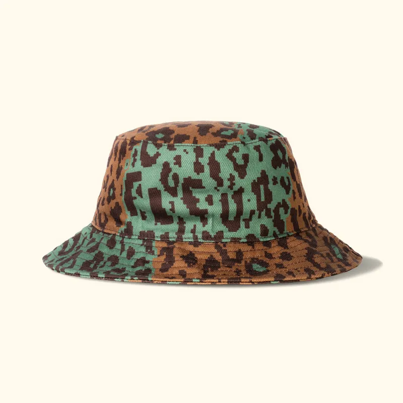 Fleur Camo Bucket Hat Brown sold by GOLF le FLEUR*
