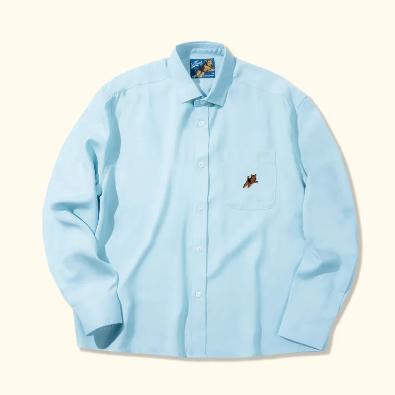 Darryl Collared Shirt Blue sold by GOLF le FLEUR*