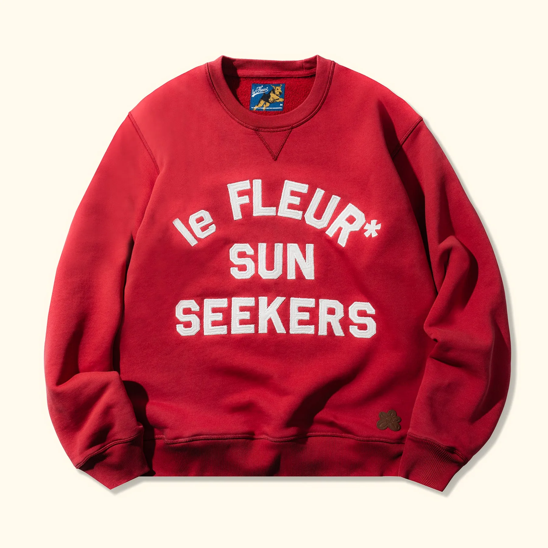 Sunseeker Crewneck Red sold by GOLF le FLEUR*
