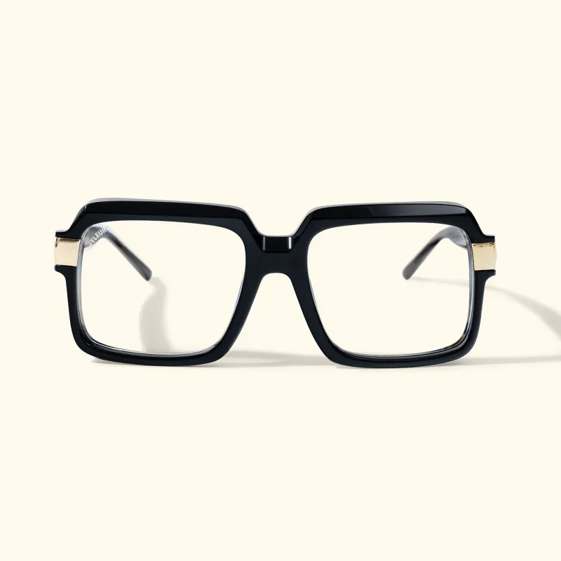 Harlem Eyeglasses Black made by GOLF le FLEUR*