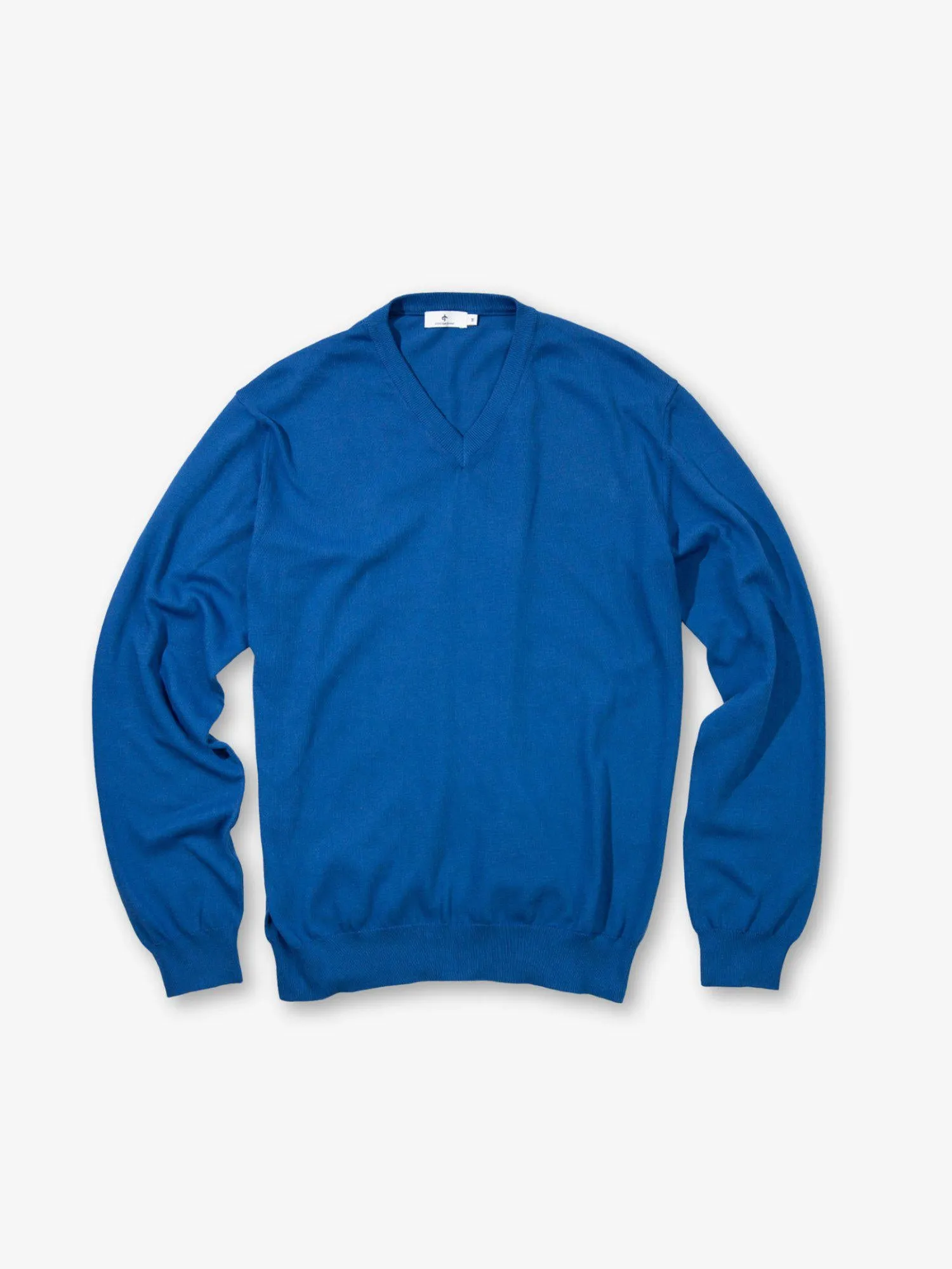 M GARY V-NECK True Blue sold by Cross Sportswear