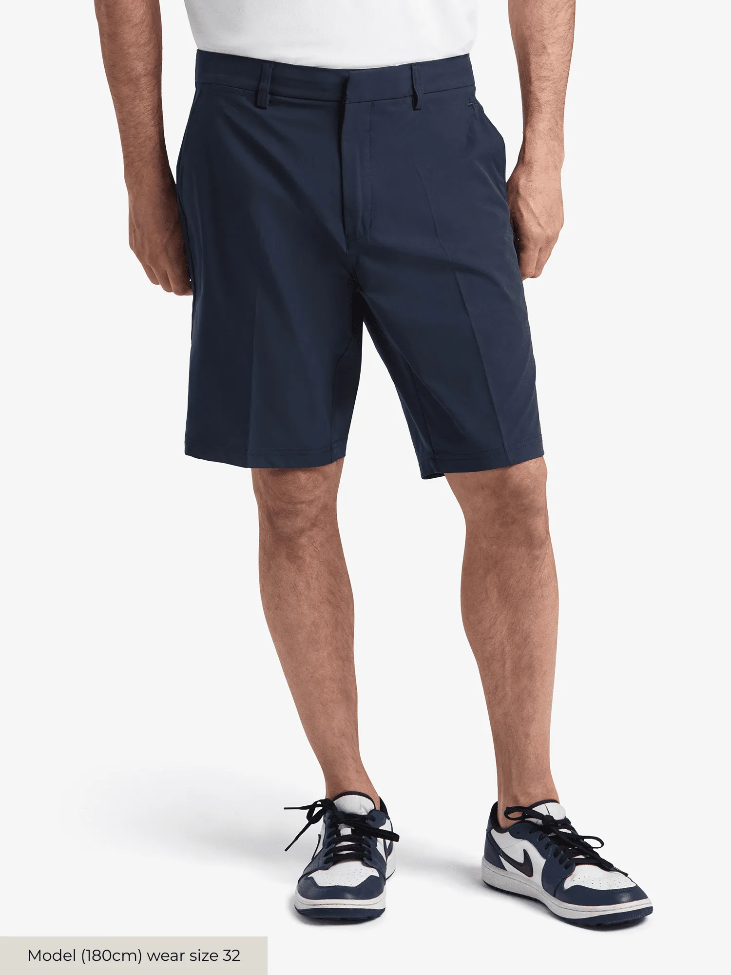 M BYRON LUX SHORTS Navy sold by Cross Sportswear