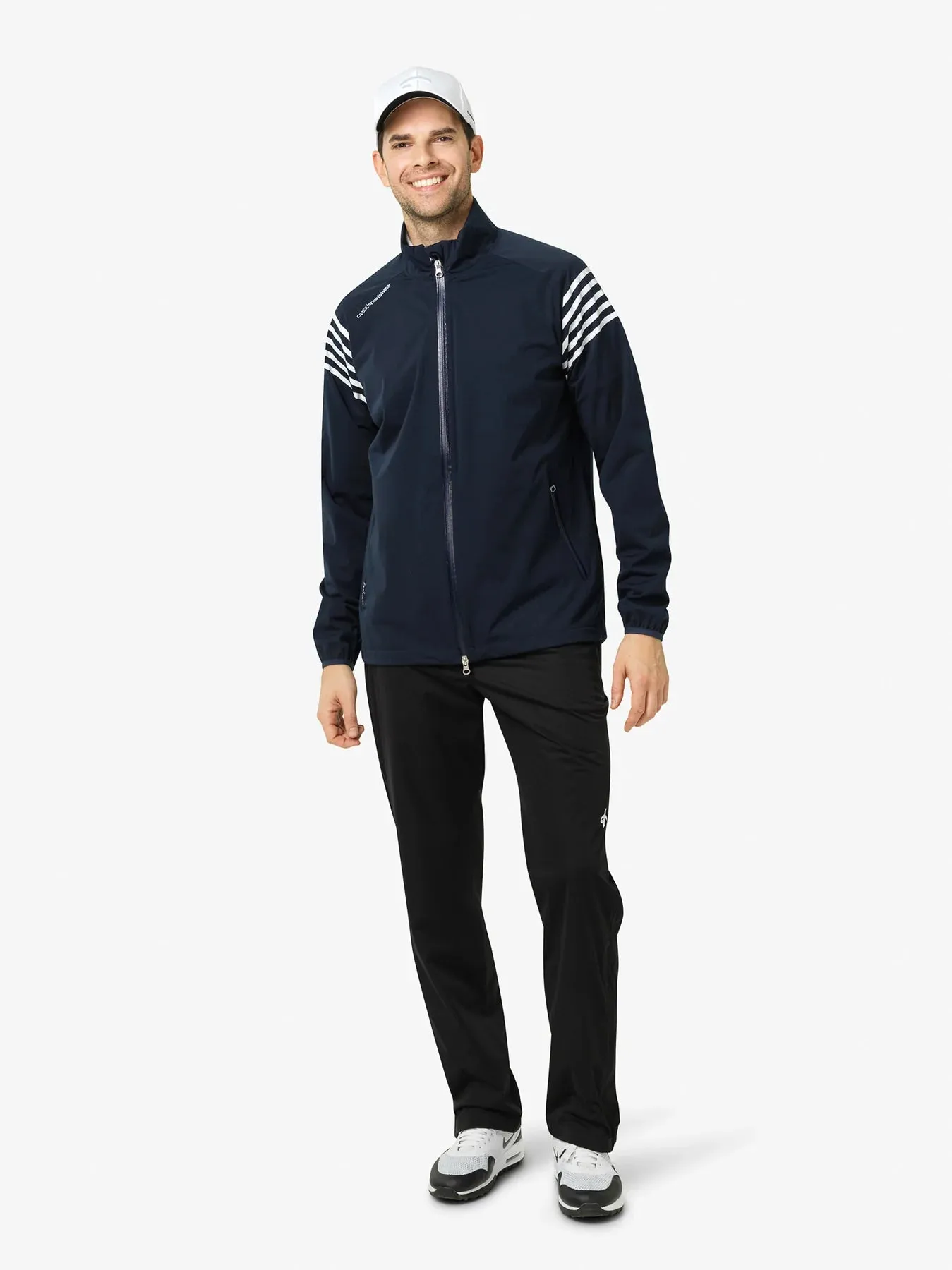 M HURRICANE RAIN JACKET + PANTS NAVY BUNDLE sold by Cross Sportswear product image thumbnail 2