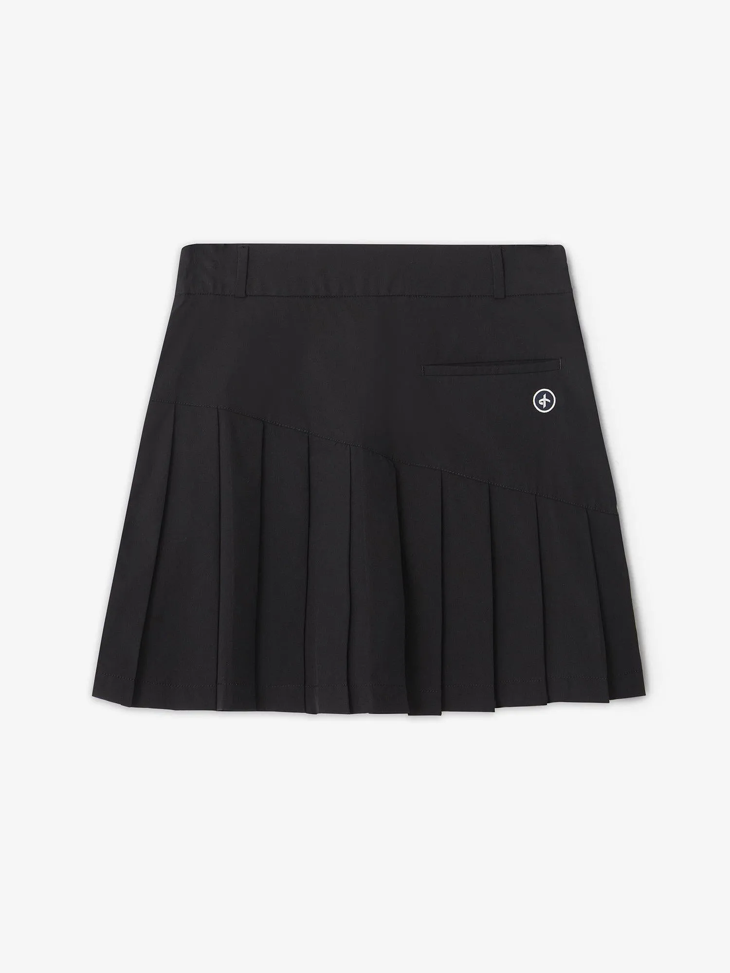 W SOLID PLEAT SKORT Black sold by Cross Sportswear product image thumbnail 4