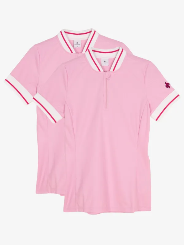 W ANGELA POLOSHIRT LILAC SACHET BUNDLE sold by Cross Sportswear