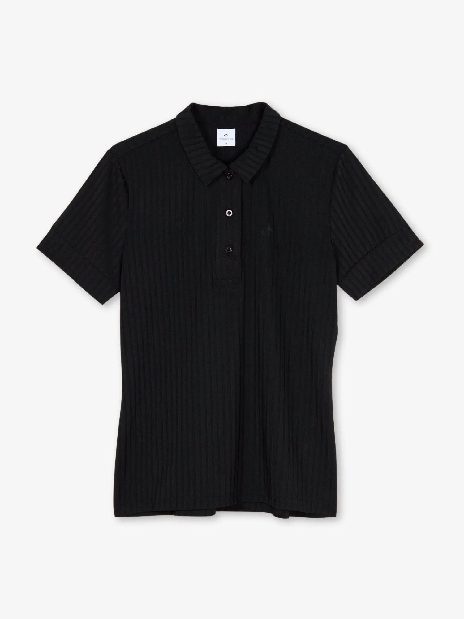 W ALEXA POLOSHIRT Black sold by Cross Sportswear