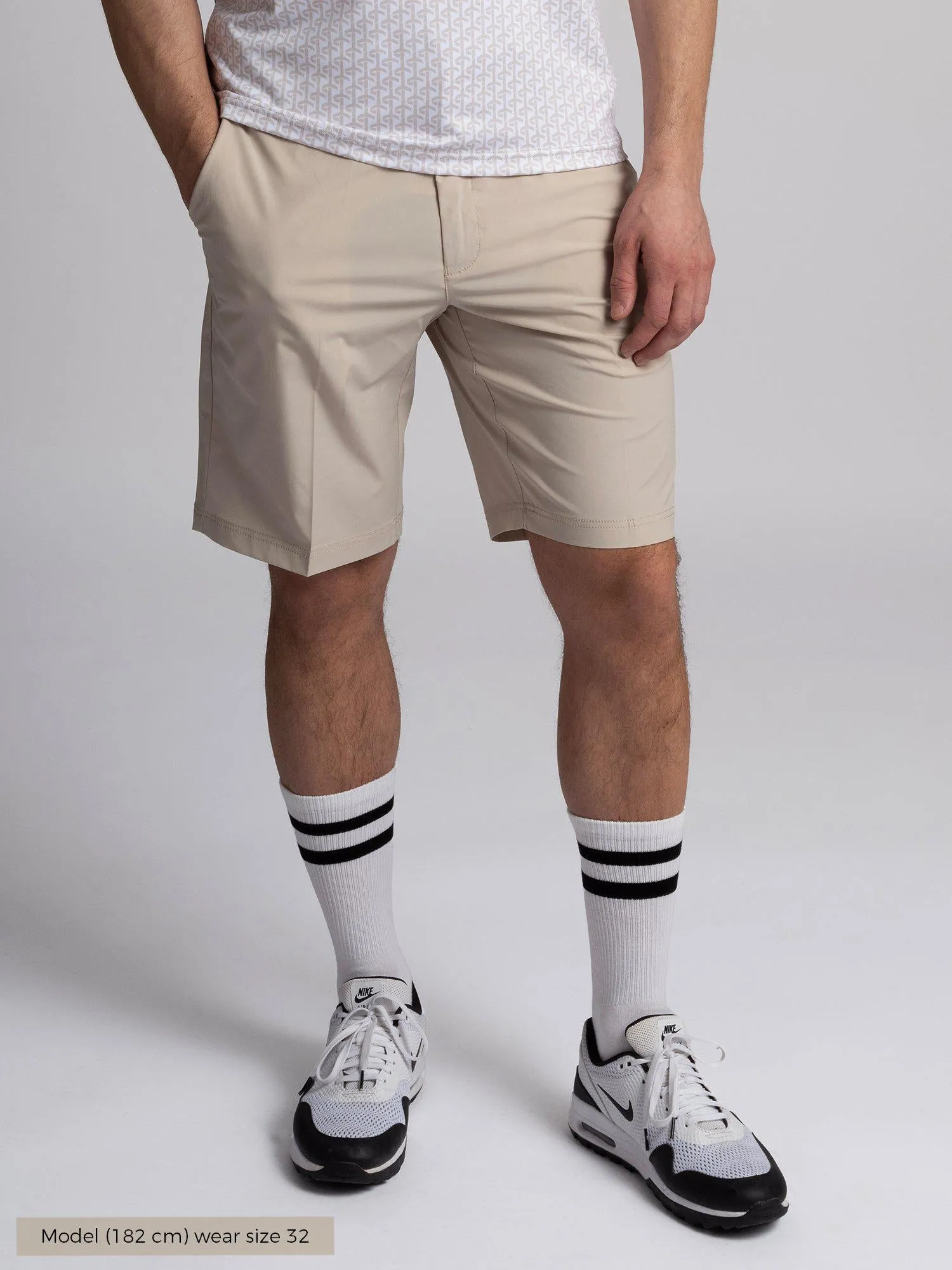 M BYRON LUX SHORTS Agate Gray sold by Cross Sportswear product image thumbnail 3