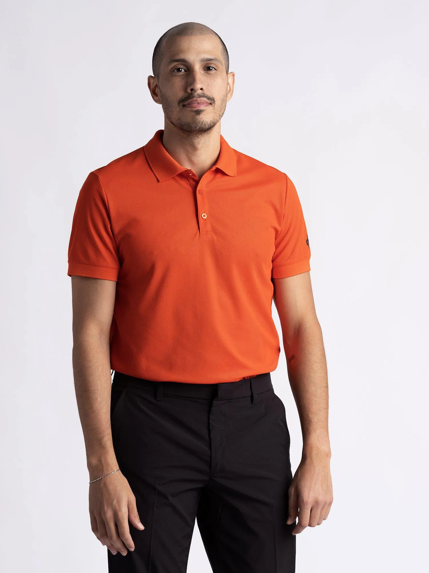 M BRIAN POLOSHIRT Mandevilla Red sold by Cross Sportswear product image thumbnail 3